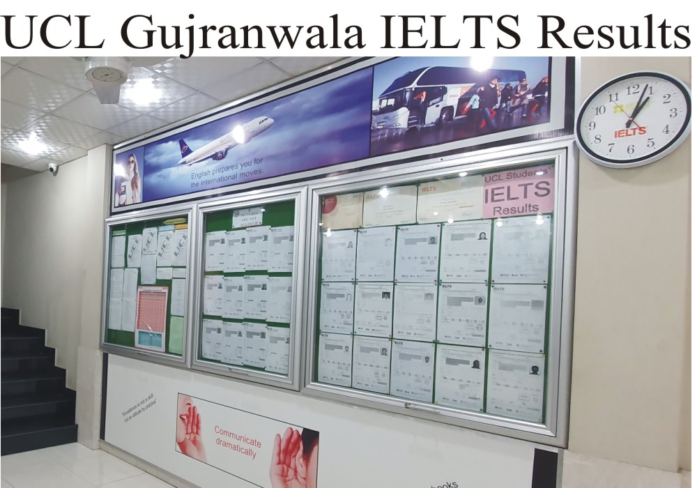 IELTS Results of UCL Students